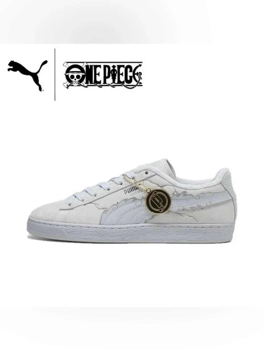 Puma x One Piece Luffy Suede Sneakers